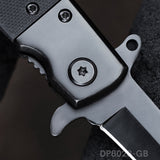 Bead Blasting Blade Folding Pocket Knife With Safety Liner Lock and G10 Handle