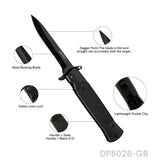 Bead Blasting Blade Folding Pocket Knife With Safety Liner Lock and G10 Handle