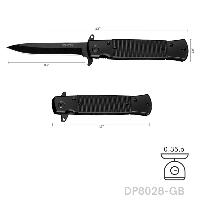 Bead Blasting Blade Folding Pocket Knife With Safety Liner Lock and G10 Handle