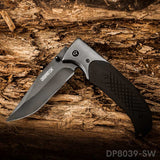 G10 Handle Folding Pocket Knife Outdoor Survival Tactical Camping Hiking EDC - Dispatch Outdoor Life