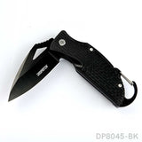 Lightweight EDC Folding Pocket Knife with Carabiner Clip and Fire Starter - Dispatch Outdoor Life