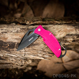 Lightweight EDC Folding Pocket Knife with Carabiner Clip and Fire Starter - Dispatch Outdoor Life