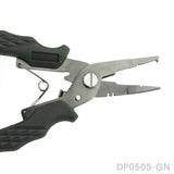 Fishing Pliers with Titanium Plated Surface for Waterproof and Safety Lock
