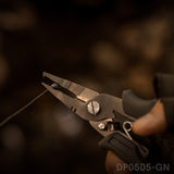 Fishing Pliers with Titanium Plated Surface for Waterproof and Safety Lock