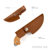 Fixed Blade Hunting Knife Full Tang with Sheath, Engraved Dragon pattern - Dispatch Outdoor Life