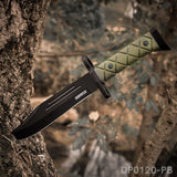 13.5'' Survival Jungle Fixed Blade Knife with Kydex Sheath for Camping, Hunting, Hiking and Adventure