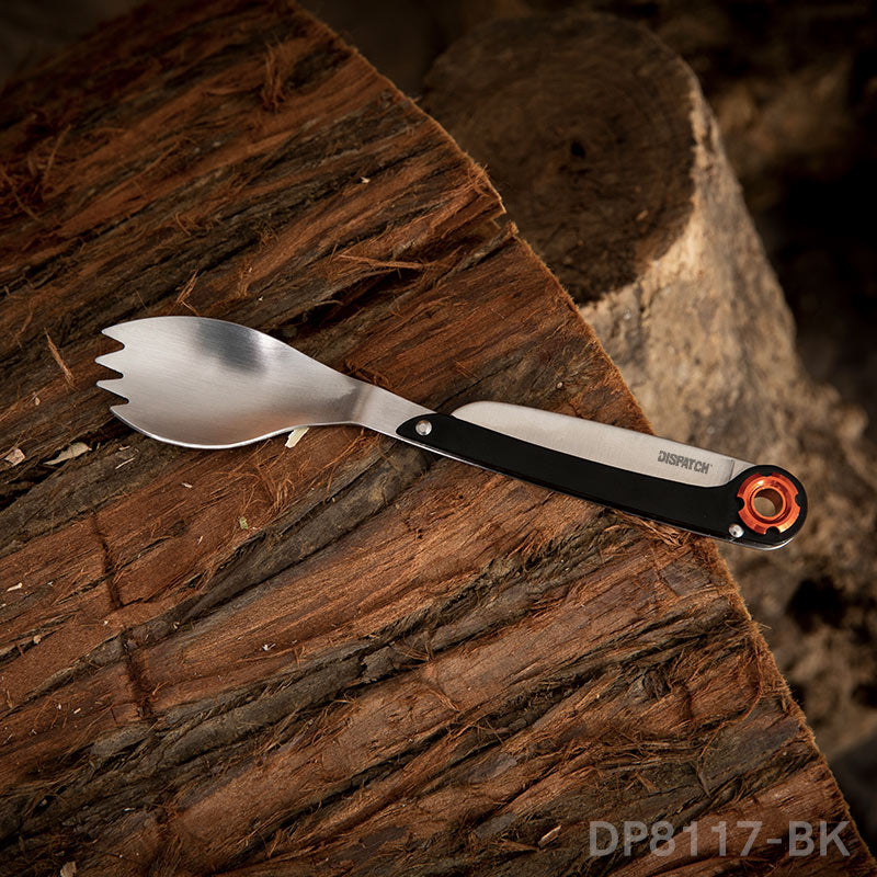 3 In 1 Camping Cutlery Utensil Set With Knife Fork And Spoon - IIT