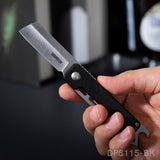 Small Money Clip Pocket Knife with Botter Opener