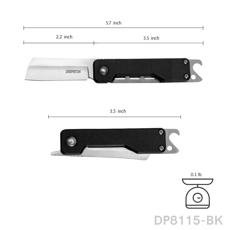 Small Money Clip Pocket Knife with Botter Opener