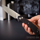 Folding Pocket Knife Axis Lock with G10 handle and 8Cr Blade