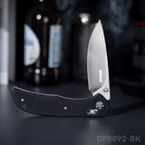 Folding Pocket Knife Axis Lock with G10 handle and 8Cr Blade