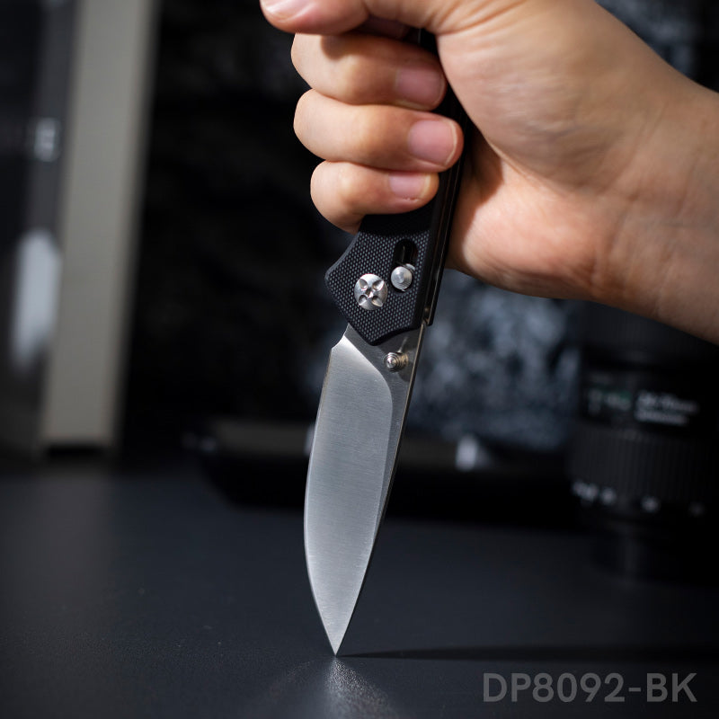 Folding Pocket Knife Axis Lock with G10 handle and 8Cr Blade