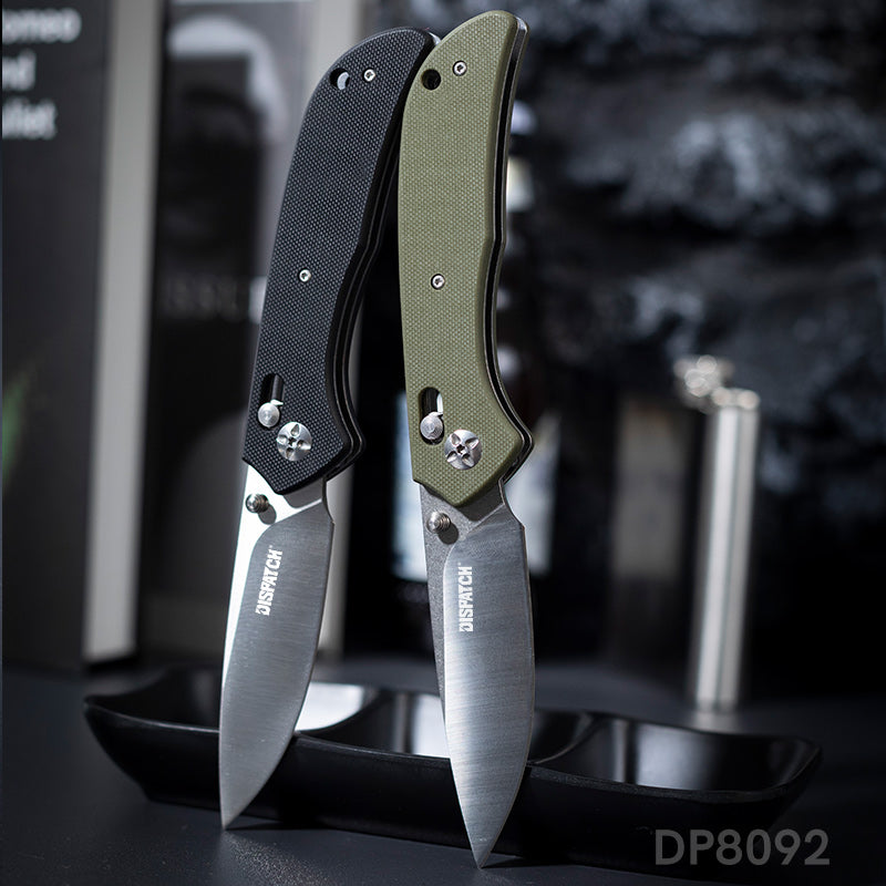 Folding Pocket Knife Axis Lock with G10 handle and 8Cr Blade