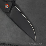 Folding Pocket Knife with D2 Steel, G10 Handle & Ball Bearing Flipper