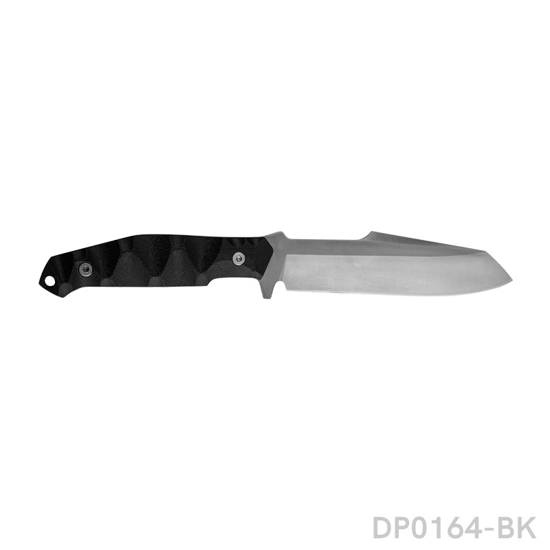 LR-966 Tactical Fixed Blade Knife - 11.8 Inch Full Tang, Sleipner Steel, G10 Handle