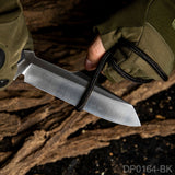 Full Tang 8Cr Blade Knife with G10 Handle and Kydex Sheath