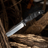 Full Tang 8Cr Blade Knife with G10 Handle and Kydex Sheath