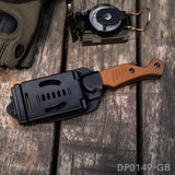 7.5“ Full Tang Fixed Blade Knife with Bottle Opener and Kydex Sheath