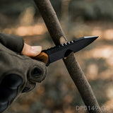 7.5“ Full Tang Fixed Blade Knife with Bottle Opener and Kydex Sheath