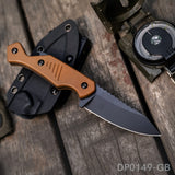7.5“ Full Tang Fixed Blade Knife with Bottle Opener and Kydex Sheath