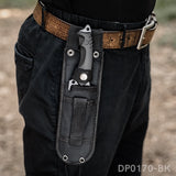 10.2" Full Tang Serrated Survival Bowie Knife with Hand Guard