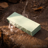 Knife Sharpening Stone Grit 400/1000 with Nonslip Rubber Base