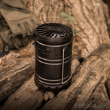 LED Portable Camping Light with Mini Fan