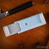 Lightweight Portable Knife Sharpeners with Covers, 2-Stage