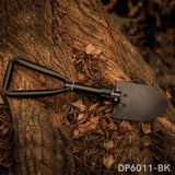 Multi-functional Folding Survival Shovel with Wood Saw Edge and Carry Case