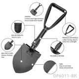 Multi-functional Folding Survival Shovel with Wood Saw Edge and Carry Case
