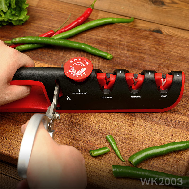 RBLACK 5 in 1 Adjustable Knife Sharpeners Kitchen Tools