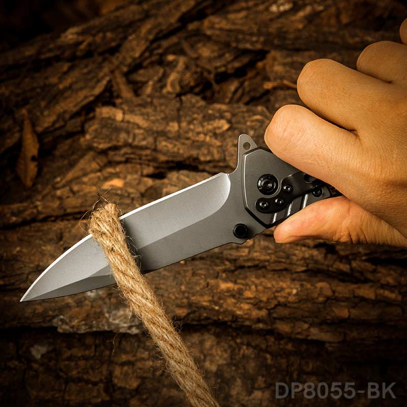 Multifunction Folding Pocket Knife Liner Lock G10 Handle with Glass Breaker & Bottle Opener