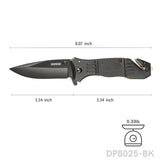 Multipurpose Folding Pocket Camping Knife with Rope Cutter & Glass Breaker
