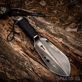 10" Full Length Small Multitool Survival Shovel with Sheath and Stainless Steel Blade - Dispatch Outdoor Life