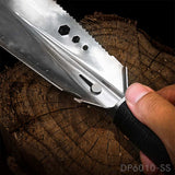 10" Full Length Small Multitool Survival Shovel with Sheath and Stainless Steel Blade - Dispatch Outdoor Life