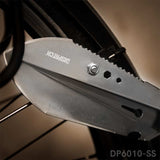 10" Full Length Small Multitool Survival Shovel with Sheath and Stainless Steel Blade - Dispatch Outdoor Life