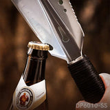 10" Full Length Small Multitool Survival Shovel with Sheath and Stainless Steel Blade - Dispatch Outdoor Life