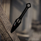 RBLACK 3Pcs Combat Fixed Blade Training Knife Set with Sheath