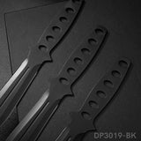 3-Piece 10" Throwing Knife Set with Nylon Sheath
