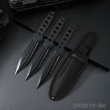 3-Piece 10" Throwing Knife Set with Nylon Sheath
