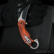 RBLACK Folding Claw Knife for Outdoor Survival and EDC
