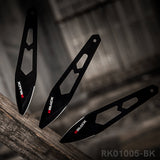 RBLACK Well-balanced Trianing Knife Set with Nylon Sheath