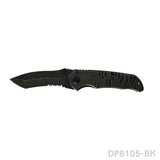 Tanto Folding Knife with G10 Handle and Double Side CNC Treatment