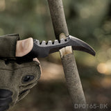 Unique Outdoor Survival Fixed Blade Claw Knife with Kydex Sheath